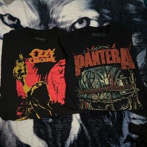 Men’s Band Shirt Bundle Size XS